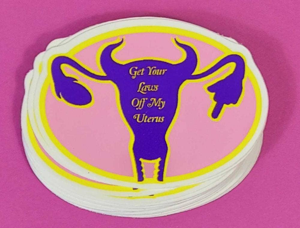 Get Your Laws Off My Uterus Sticker