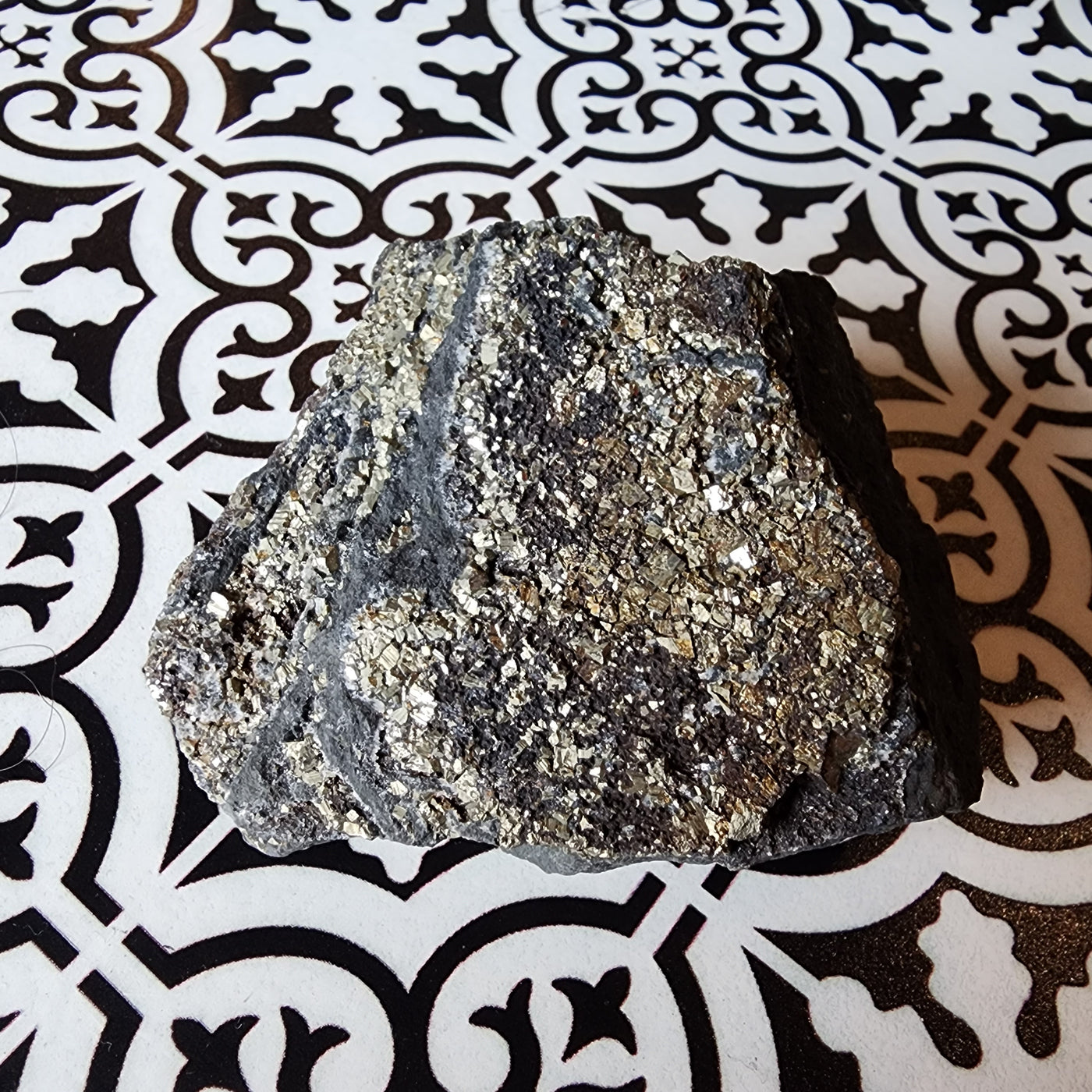 Shungite Pyrite Rough - Tiff