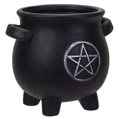 Cauldron Pentagram Planter Pot