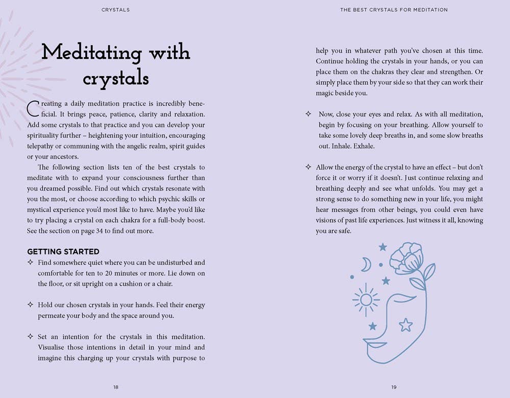 Crystals Book & Card Deck Oracle
