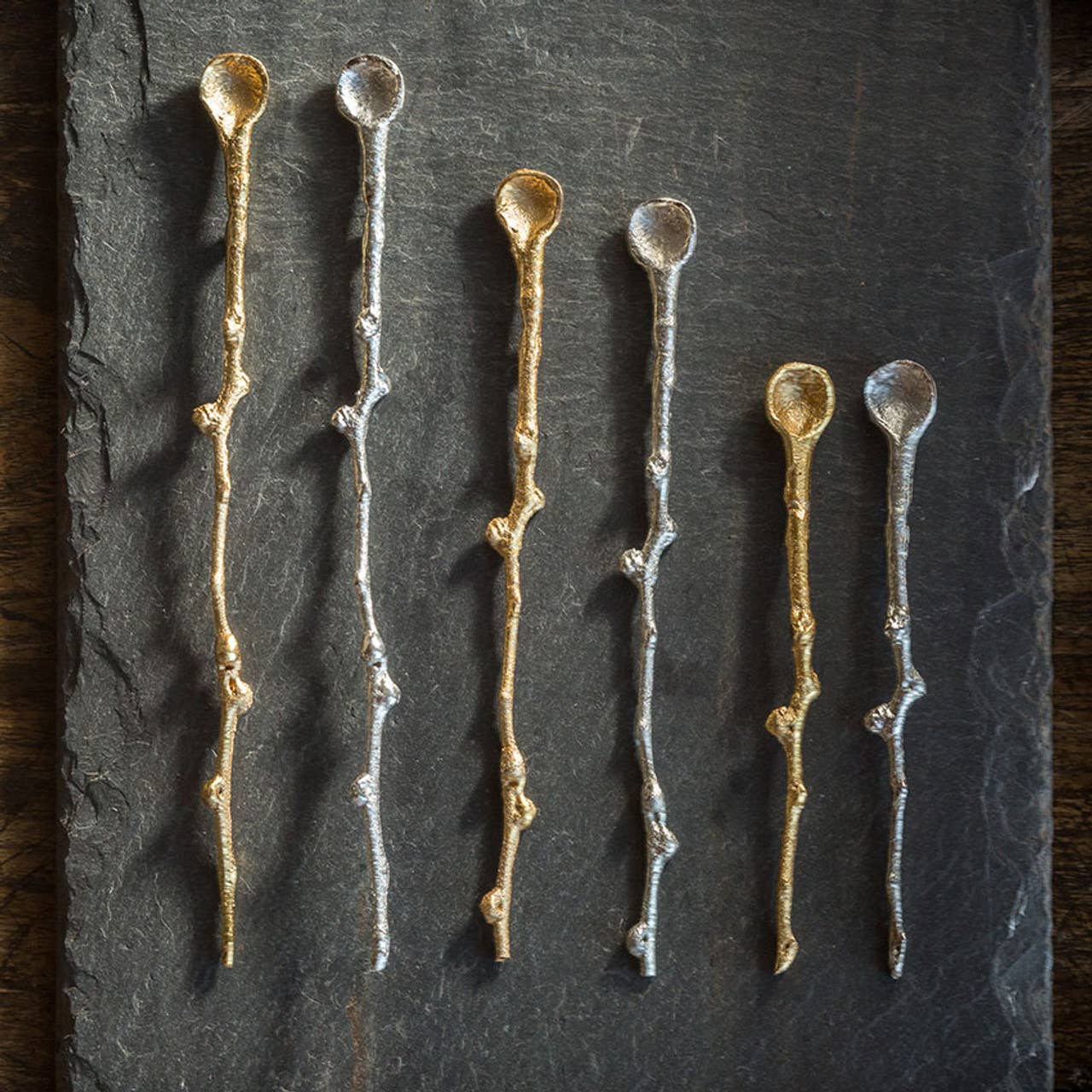 Gold Decorative Spoon: Large