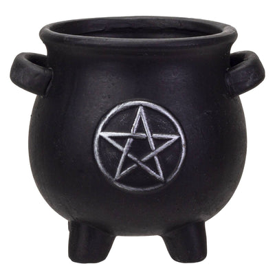 Cauldron Pentagram Planter Pot