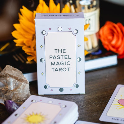 the pastel magic tarot box